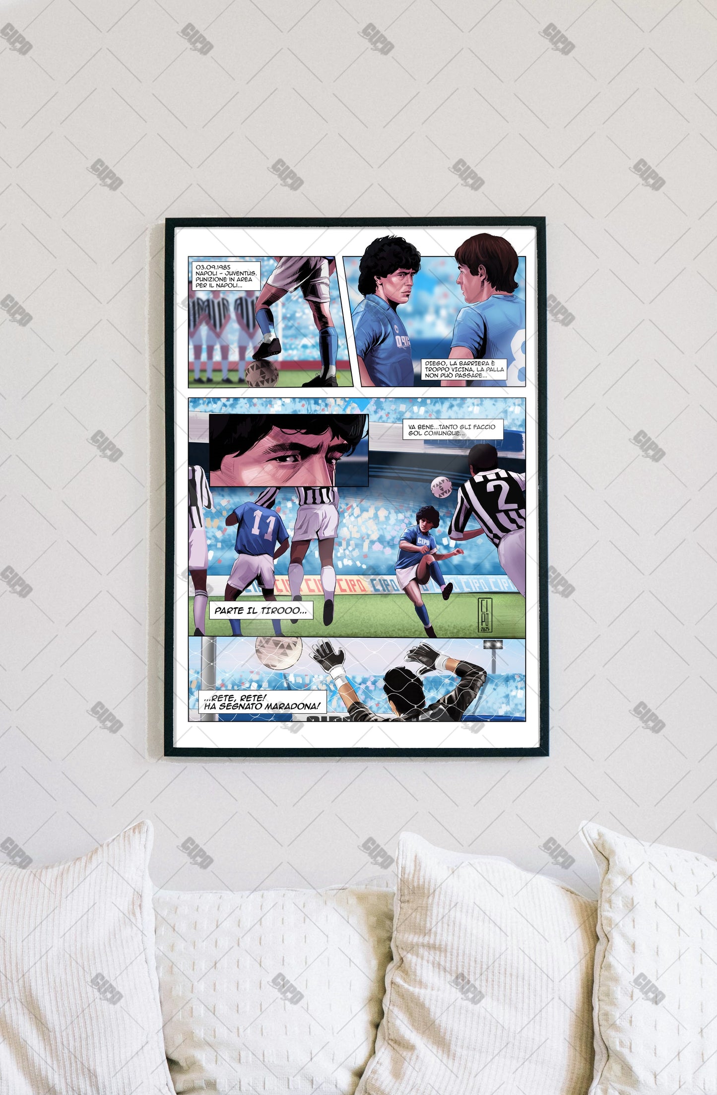 Poster | Punizione in area Diego