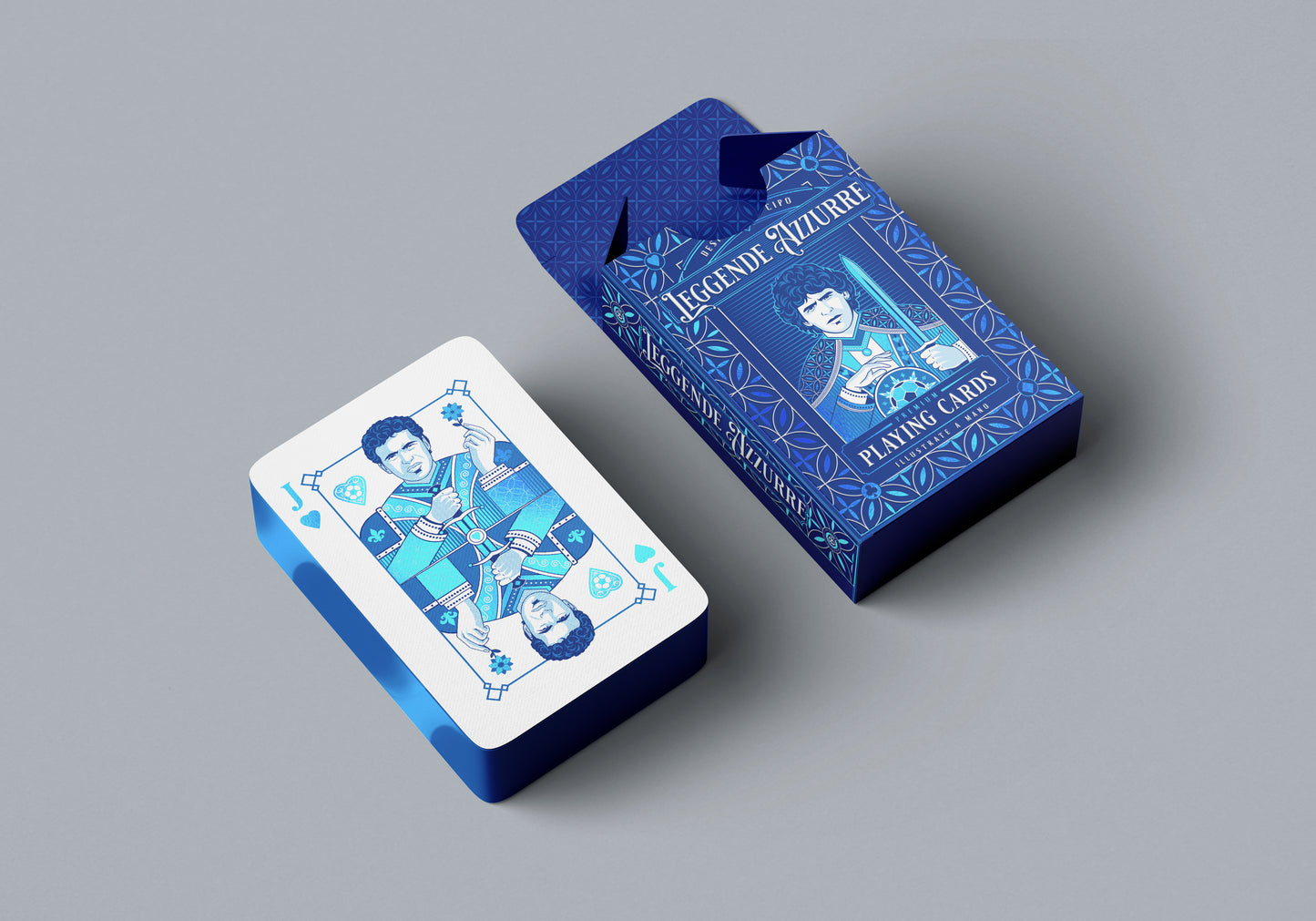 Leggende Azzurre - Carte da Poker Premium - Edizione limitata