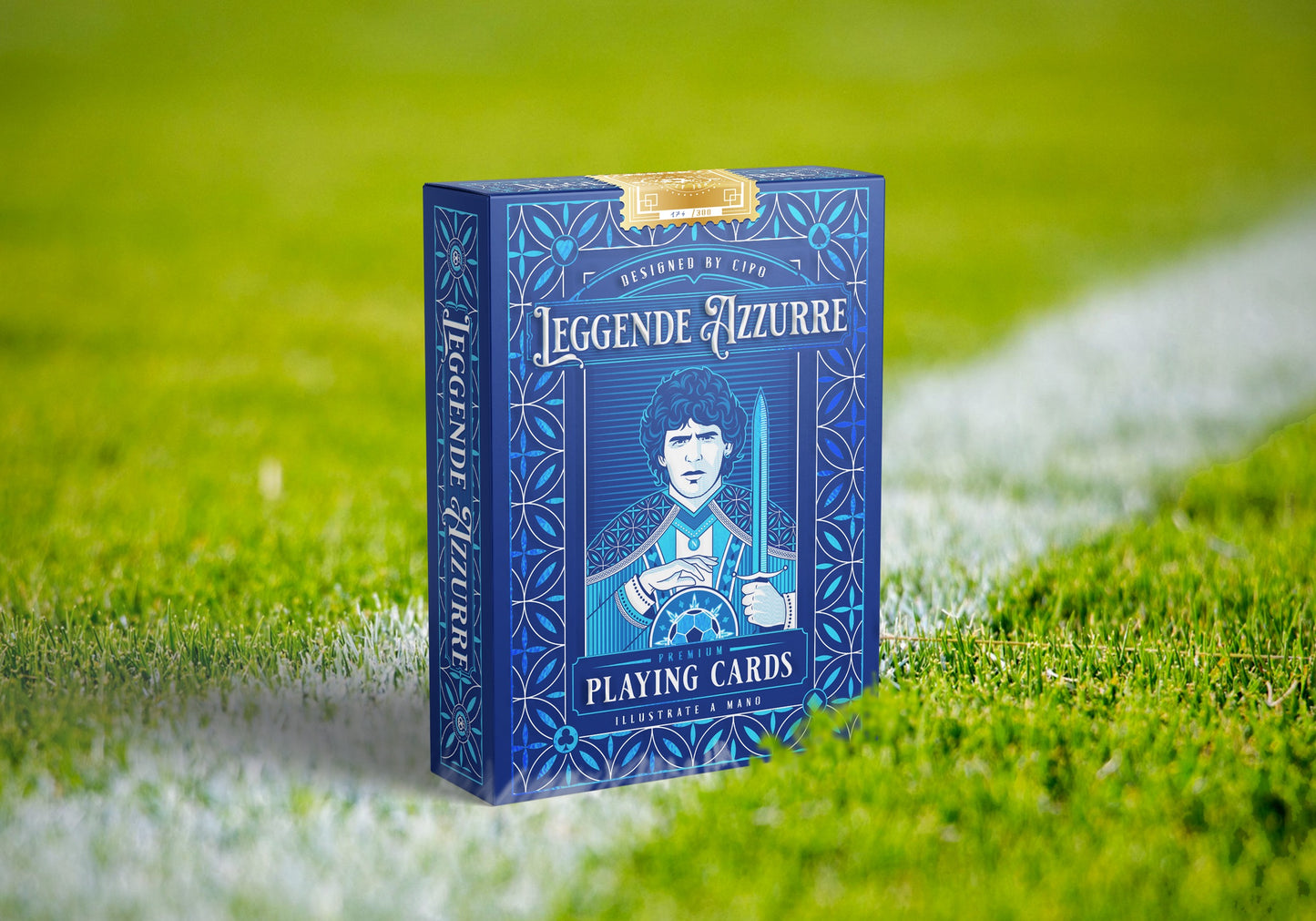 Leggende Azzurre - Carte da Poker Premium - Edizione limitata